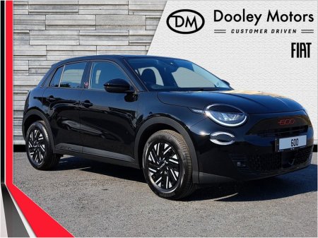 2025 Fiat 600 (RED) 54kWh 115kw (156HP) €28,950