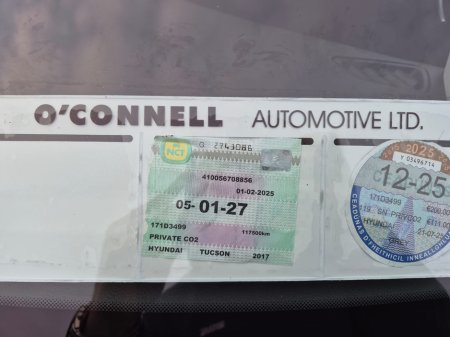 2017 Hyundai Tucson  €13,999 thumbnail