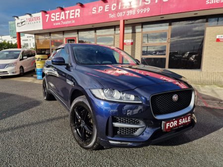 2017 Jaguar F-Pace 2.0 D AWD R-SPORT AUTOMATIC LOW MILEAGE 5 SEATER €17,900