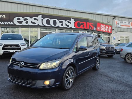2013 Volkswagen Touran 1.4 HIGHLINE 7 SEATER FAMLY MPV  AUTOMATIC - REV CAMERA -ALLOYS SIMI DEALER - SPECIALISING IN IMPORTS OF GERMAN AUTOMATIC HI SPEC CARS €10,750
