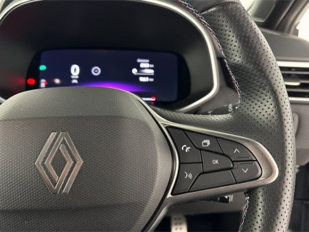 2025 Renault Clio ESPRIT ALPINE TCE90**HEATED MULTIFUNCTIONAL STEERING WHEEL**HEATED HALF LEATHER SPORT SEATS**DIGITAL DASH**TOUCH SCREEN APPLE CAR PLAY**DRIVE MODES**17" BLACK ALLOYS**ISOFIX**FINANCE AVAILABLE thumbnail