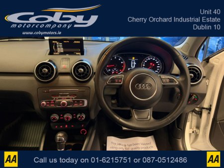 2018 Audi A1 1.0 5DR AUTO S LINE Pack. Stunning Car, New NCT done before collection, 2 keys, Alloy Wheels, Reverse Camera, Parking Sensors, Climate Control, Heated Seats, MFSW, Full Electrics and much more. €16,450 thumbnail