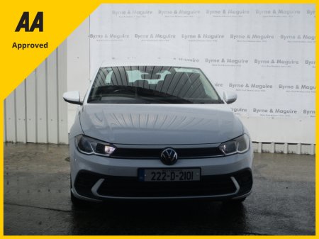 2022 Volkswagen Polo LIFE 1.0 TSI 95BHP MANUAL 5SPEED 5DR. FULLY SERVICED, WITH 12 MONTHS AA COVER AND 12 MONTHS WARRANTY ! €20,950
