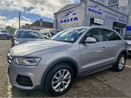 2016 Audi Q3 SE 2.0 TDI 150BHP MANUAL NCT 06/26 TAX 02/26 FINANCE AVAILABLE @ €67 PER WEEK 2 KEYS/ SERVICE HISTORY/ AUDI MMI/ PARKING SENSORS/ BLUETOOTH/ ALLOYS/ POP UP DISPLAY/ HISTORY CHECKED €14,900