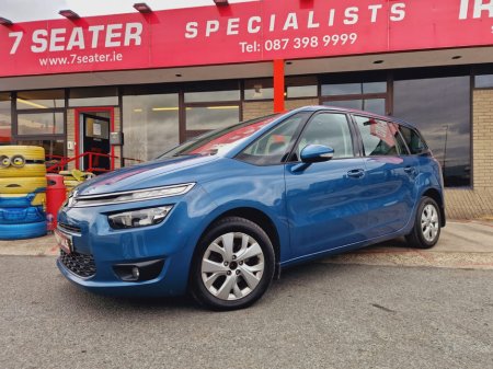 2015 Citroen Grand C4 Picasso 1.6 BLUE HDI 120BHP VTR NEW NCT 11/26 7 SEATER €8,400