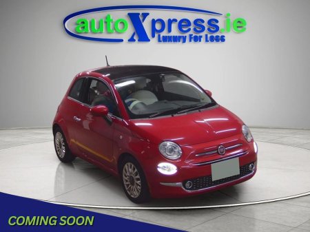 2018 Fiat 500 TWINAIR LOUNGE Glass roof Automatic, Reversing camera €12,995