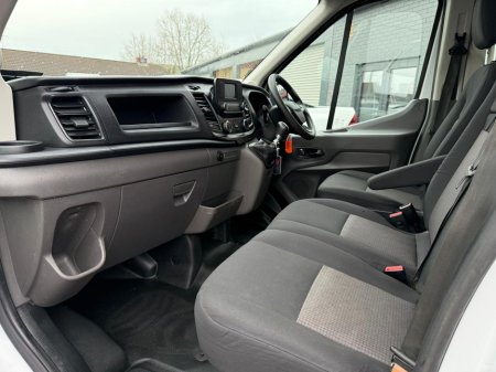 2022 Ford Transit 350 LEADER ECOBLU P/V ECOBLUE , L3 H3 , ONLY 62K , FULLY SERVICED , DOE , WARRANTY , FROM €75 p/w & €9,950 DEPOSIT / TRADE IN , PLY LINED , TOW BAR , PARKING SENSORS , €21,950 thumbnail