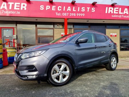 2018 Nissan Qashqai 1.2 PETROL 115BHP  AUTOMATIC SV MODEL LOW MILEAGE 5 SEATER €16,900