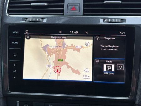 2018 Volkswagen Golf COMFORTLINE 1.2 AUTOMATIC * REAR VIEW CAMERA, AUTO LIGHTS, ADAPTIVE CRUISE CONTROL, POWERED FOLDING HEATED MIRRORS, LUMBAR SUPPORT, 2 KEYS, TOUCH SCREEN RADIO, MULTIFUNCTION STEERING WHEEL* €18,950 thumbnail