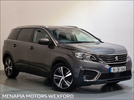 2019 Peugeot 5008 1.5 Blue HDi 130bhp Allure 7 Seater €24,995