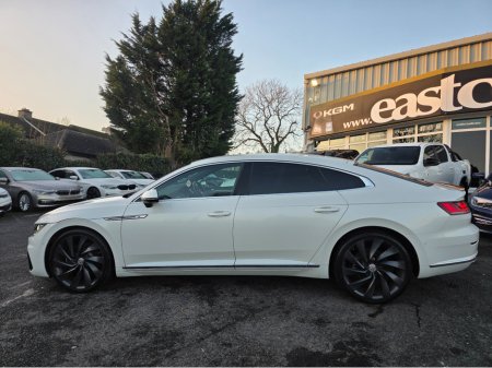 2018 Volkswagen Arteon 2.0 TSI R LINE EDITION 280BHP VIRTUAL DASH FULL LEATHER HEATED ELECTRIC SEATS SAT NAV CARPLAY ANDROID AUTO BLIND SPORT PARKING SENSORS SELF PARKING ASSIST 360 CAMERA €29,500 thumbnail