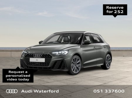 2026 Audi A1 30 TFSI S-Line PCP from €409 per month €39,226