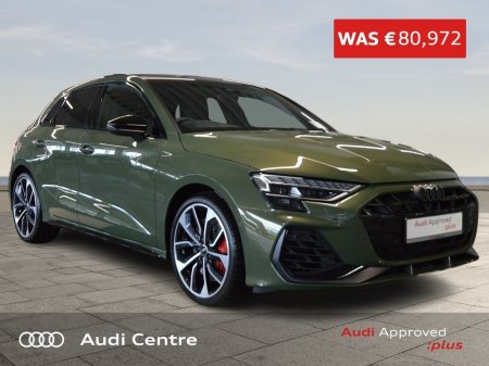 2025 Audi S3 Sportback TFSI 333HP High spec. Price new was €80,972
