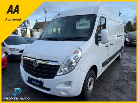2019 Opel Movano L3H2 F3500 2.3CDTI  *1 YEAR UNLIMITED MILEAGE WARRANTY* €13,490