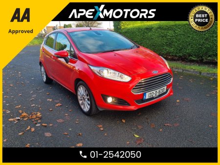 2013 Ford Fiesta 1.0 TITANIUM X ECOBOOST 125PS 5DR * TOP-SPEC NEW MODEL FULLY LOADED X * LOW KMS * EVERY EXTRA * LEATHER INTERIOR * NCT APR-26 * LOW TAX FEB-26 * IMMACULATE * STAMPED SERVICE HISTORY * AA APPROVED €8,449