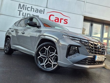 2023 Hyundai Tucson N Line - 1.6 Petrol Plug in Hybrid, Privacy Glass, 19” Diamond Cut Alloys, CarPlay, Cruise Control, Parking Sensors, KeyLess Entry €36,999