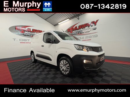 2022 Peugeot Partner 1.5 HDI PROFFESIONAL PLUS LOW MILEAGE €65 PER WEEK