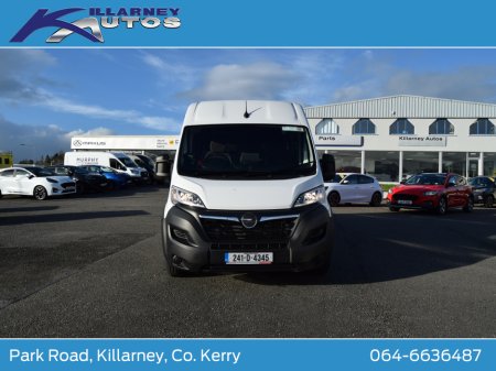 2024 Opel Movano 17 Seat Minibus 140Ps manual 6 speed. Price Plus Vat €55,650