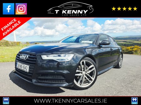 2016 Audi A6 2.0 TDI S-LINE 150 S-TRONIC 4DR AUTO BLACK EDITION From €72 P/W