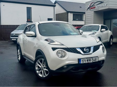 2017 Nissan Juke SV Premium – Pearl White, High Spec €8,950