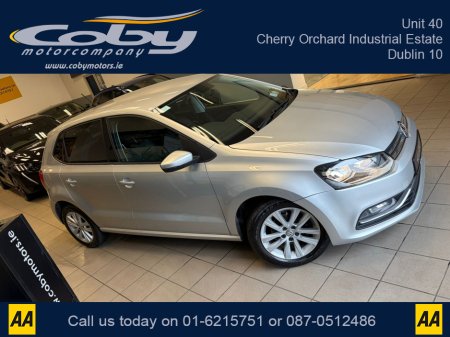 2014 Volkswagen Polo 1.0 75HP MANUAL 5SPEED 5DR. NCT & TAX, Sat Nav, Alloy Wheels, Car Play, Touch Screen, MFSW, Air Con, AUTO Wipers, Full Electrics, 2 Keys, Folding Rear Seats, Luggage Cover and more. €9,950 thumbnail