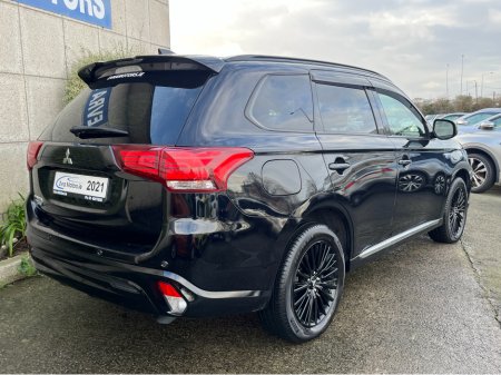 2021 Mitsubishi Outlander 4WD BLACK EDITION PLUG IN HYBRID 2.4 PETROL //HALF LEATHER HEATED SEATS AND STEERING WHEEL//REVERSE CAMERA//KEYLESS ENTRY//ADAPTIVE CRUISE CONTROL// €27,950 thumbnail
