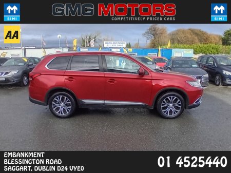 2017 Mitsubishi Outlander 2.2 DI-D 3 4WD **7 SEATER** 148BHP 5DR €14,950