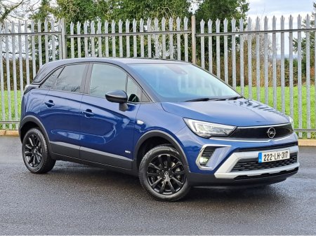 2022 Opel Crossland SRI 1.5TD 110BHP **HALF LEATHER** €18,950