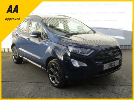 2022 Ford Ecosport ST-LINE 1.0 PETROL WITH ON 15707KMS COMES FULLY SERVICED WITH 12 MONTHS WARRANTY AND 12 MONTHS AA COVER