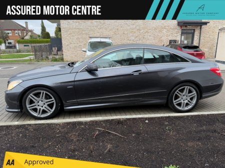 2011 Mercedes-Benz E Class E SERIES CDI AVANTGARDE SPORT 2DR AUTO**FULL BLACK LEATHER INTERIOR**REAR PARKING SENSORS**AMG STYLE ALLOY WHEELS**CRUISE CONTROL**BLUETOOTH**HISTORY CHECKED**FINANCE ARRANGED** €7,995 thumbnail