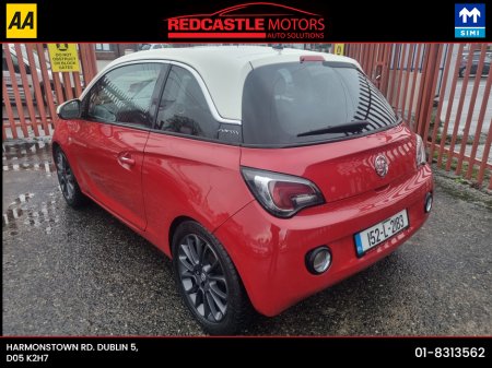 2015 Vauxhall Adam 1.4 VVT GLAM 87PS 3DR (NCT 01/27) €7,950