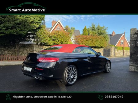 2017 Mercedes-Benz C Class C250d  AMG Premium Plus Convertible Automatic * AMG Styling  Pack with Red Fabric Roof * Bengal Red Leather Interior * Fully Serviced and Valeted * NCT to 02.2028 * 12 Month Premier Warranty * with €23,950 thumbnail