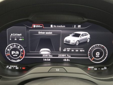 2019 Audi A3 SPORT LUXURY PACK**1.4 TFSI AUTO**FULL LEATHER**FULL ELECTRIC HEATED SEATS**FACELIFT SPORT MODEL**APPLE AND ANDROID CARPLAY**DIGITAL DASH**IRISH MAPS**KEYLESS ENTRY**WARRANTY AVAILABLE**FINANCE €21,949 thumbnail