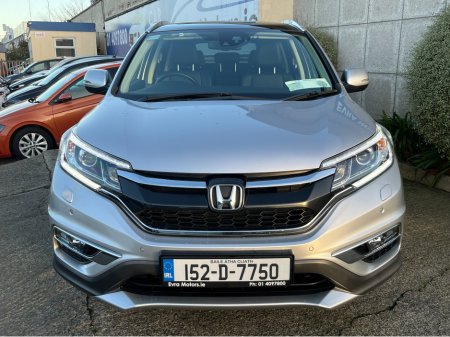 2015 Honda CR-V AUTOMATIC EX 1.6 I-DTEC DIESEL AWD //LOW MILES//HIGH SPEC//FULL LEATHER//PANORAMIC GLASS ROOF//REVERSE CAMERA//HEATED SEATS// €16,950