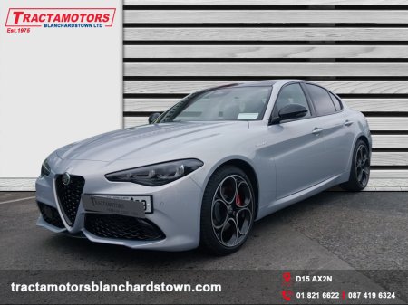 2026 Alfa Romeo Giulia VELOCE PETROL WITH HARMON KARDON AND LEATHER DASH PACK €72,999