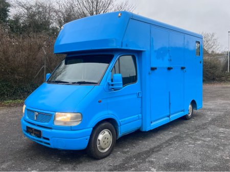 2000 Vauxhall Movano ew Vauxhall movano stallion box €11,800
