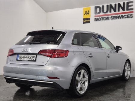 2019 Audi A3 SPORT LUXURY PACK**1.4 TFSI AUTO**FULL LEATHER**FULL ELECTRIC HEATED SEATS**FACELIFT SPORT MODEL**APPLE AND ANDROID CARPLAY**DIGITAL DASH**IRISH MAPS**KEYLESS ENTRY**WARRANTY AVAILABLE**FINANCE €21,949 thumbnail