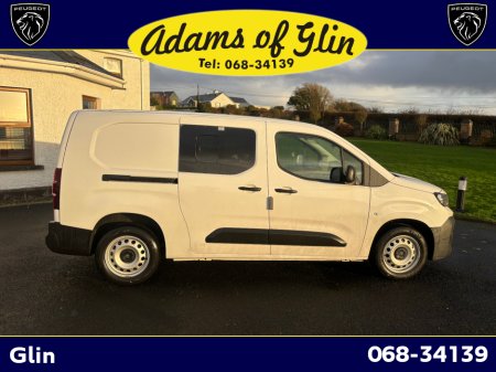 2026 Peugeot Partner Crew-Cab Professional Plus 1.5 Hdi 100bhp €43,000 thumbnail