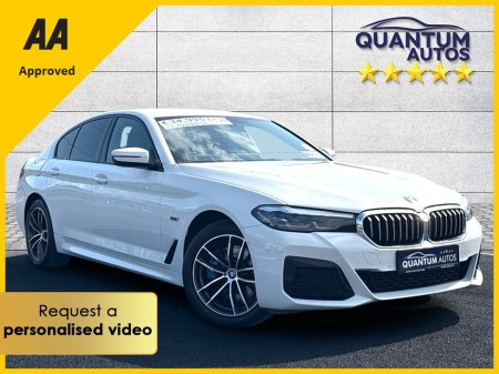2021 BMW 5 Series 2021 530E M SPORT 2.0 PHEV 290 BHP AUTOMATIC SALOON €161 P/W WITH NO CASH DEPOSIT 10 DAY SALE NOW ON!! €32,995
