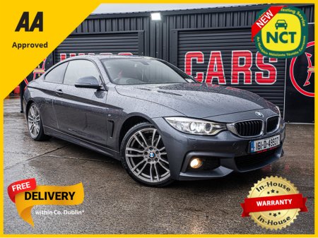 2016 BMW 4 Series 2016 BMW 420d M-Sport/New NCT/Warranty