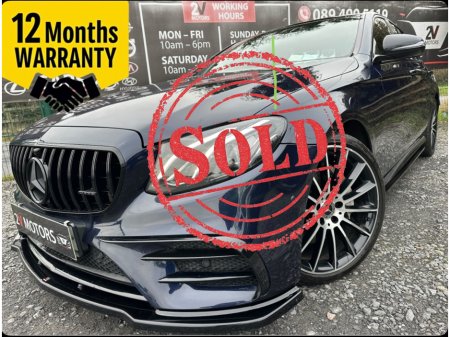 2016 Mercedes-Benz E Class 220 D AMG LINE NIGHT EDITION AUTO