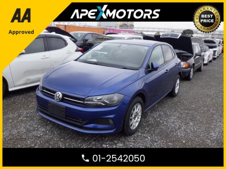2018 Volkswagen Polo FINANCE ARRANGED * 1.0 NEW MODEL  * TOP-SPEC TSi-COMFORTLINE * AUTOMATIC (DSG) * NEW NCT JUL-27 * AA APPROVED * 101 SAFETY CHECKLIST * IMMACULATE * COLOUR REVERSE CAMERA * LOW LOW KMs * ADAPTIVE CRUIS €15,449