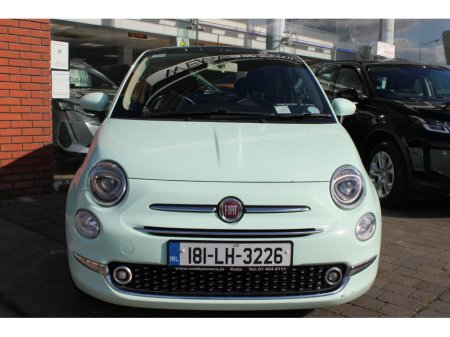 2018 Fiat 500 1.2 LOUNGE 69BHP 3DR €9,950