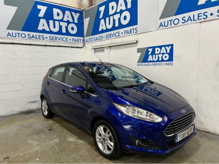 2017 Ford Fiesta 1.25 ZETEC 82PS 5DR €9,750