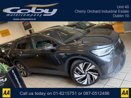 2022 Volkswagen ID.4 PRO 150 KW FAMILY 77KWH 204BHP PR PROPERF AUTO. 2Keys, 1/2 Leather, Full Electrics, Sat Nav, Dual Climate Control, Heated Seats, Cruise Control, Revers Cam, Parking Sensors, Handsfree, & more. €27,950 thumbnail