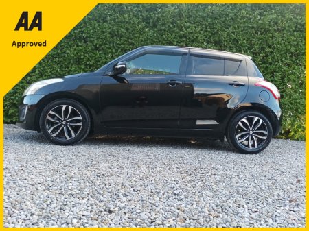 2016 Suzuki Swift 1.2 AUTOMATIC LEATHER AND SUEDE INTERIOR CRUISE CONTROL REVERSE CAMERA TOUCHSCREEN RADIO WITH APPLE CAR PLAY & ANDROID AUTO FACTORY IMMOBILISER KEYLESS ENTRY 2 YEARS NCT & 1 YEARS ROAD TAX €12,395 thumbnail