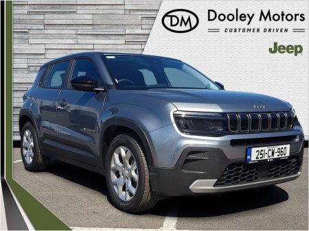 2025 Jeep Avenger 1.2 PETROL 100HP MT Altitude €31,995