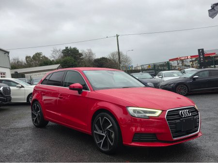 2017 Audi A3 ( 172 REG 1.4 TFSI  NAVI VIRTUAL CLOCKS ANDROID AUTO CARPLAY BLIND SPOT LANE ASSIST REAR TRAFFIC ASSIST €17,950