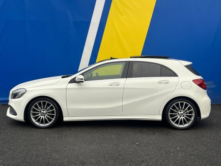 2018 Mercedes-Benz A Class A180 AMG-LINE 1.6 AUTO // OPENING PANORAMIC SUNROOF // COMPLETE SERVICE HISTORY // HEATED AMG-LINE SEATS €21,950