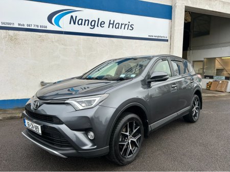 2016 Toyota Rav4 2.0 D-4D LUNA SPORT.  FINANCE AVAILABLE. TRADE IN WELCOME. www.nangleharris.ie. ALL CARS CHECKED WITH MOTORCHECK.IE CALL 01 5620011